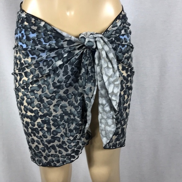 Zuliana Animal Print Animal Print Sarong. New With Tags. - Picture 1 of 3